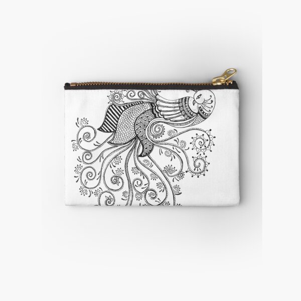 Item preview, Peacock doodle art designed and sold by Rashmi's Art Shop.