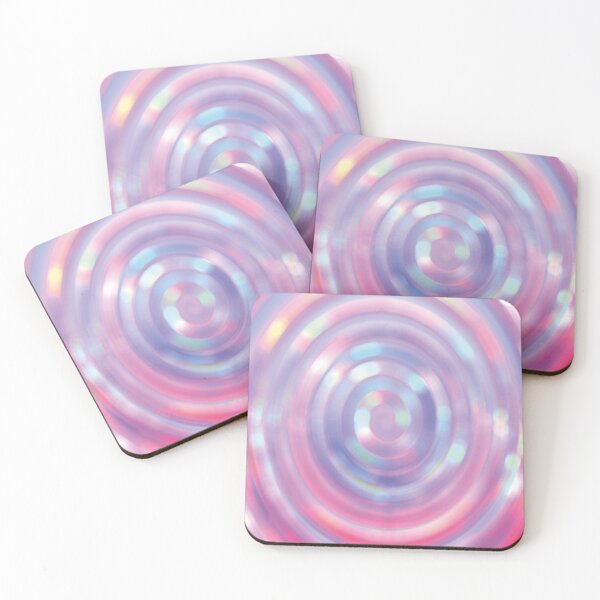 Item preview, Vivid Bokeh Rainbow Ripple (Beautiful Stylish Abstract Twirl Pattern - For Trendy Trippy Hipsters) designed and sold by SassyClassyMe.