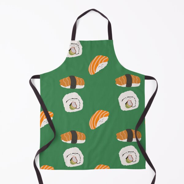 Item preview, Cute little sushis with adorable faces designed and sold by teresaedward.