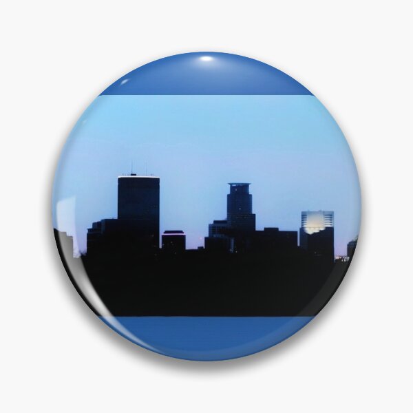Item preview, Minneapolis skyline from Lake Calhoun designed and sold by Harrison Siddons.