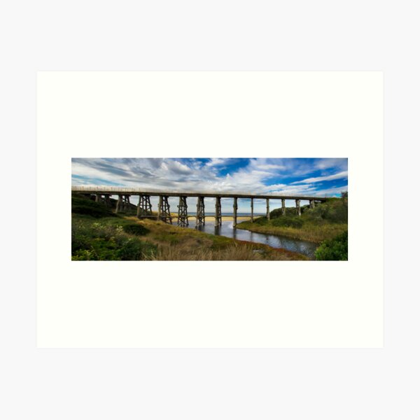 Item preview, Kilcunda trestle bridge  designed and sold by Melissa Dickson.