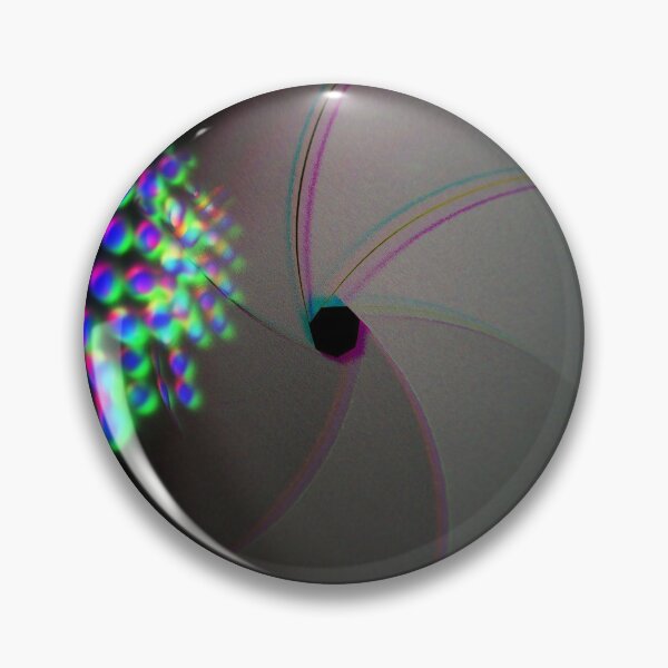 Item preview, Closed Aperture | 3D Jitter Effect Design Wallpaper designed and sold by Dator.