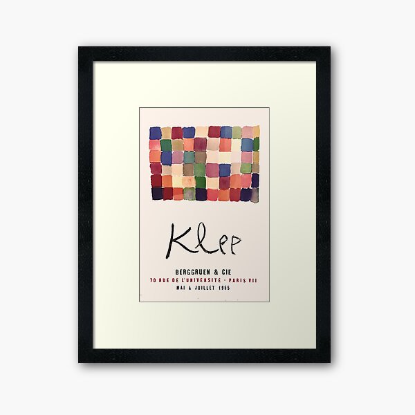 Item preview, Paul Klee - Exhibition poster 1955 designed and sold by DejaVuStudio.