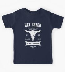 Hat Creek Cattle Company - Lonesome Dove Kids T-Shirt
