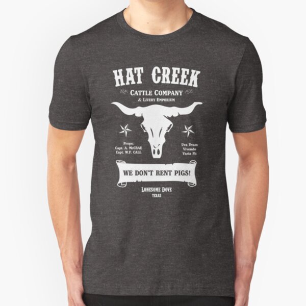 Hat Creek Cattle Company - Lonesome Dove Slim Fit T-Shirt