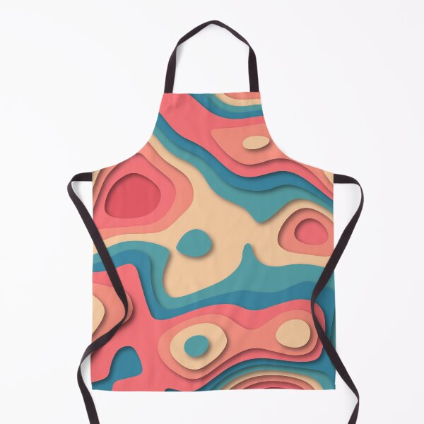 Item preview, Wavy 3D Papercut designed and sold by Vector Scout Lab.