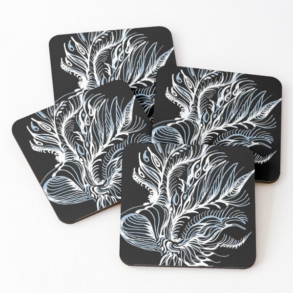 Item preview, White Vines  designed and sold by Amanda Klimek.