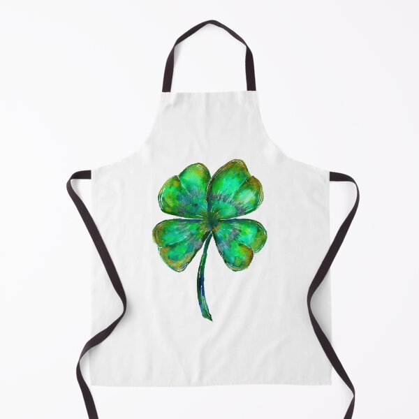 Item preview, Four Leaf Clover Watercolor designed and sold by Sebastian Grafmann.