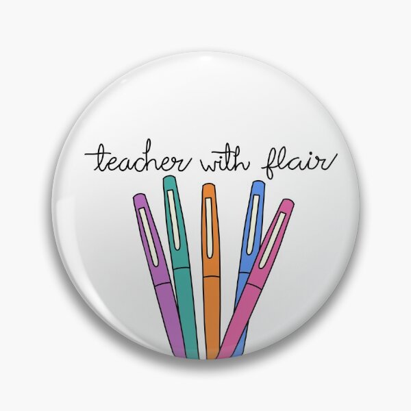 Item preview, Teacher with Flair Quote with Flair Pen Bundle designed and sold by WildeandCo.