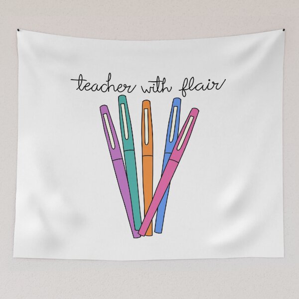 Item preview, Teacher with Flair Quote with Flair Pen Bundle designed and sold by WildeandCo.