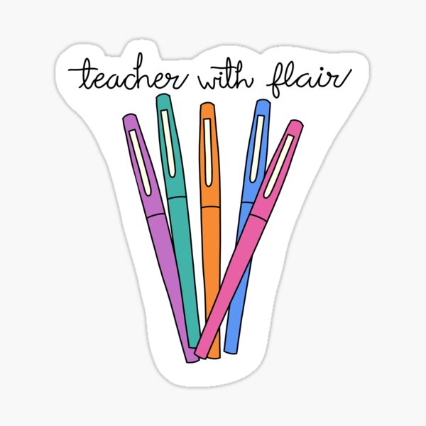 Teachers - Flair Pens, Teaching with Flair, Waterslide