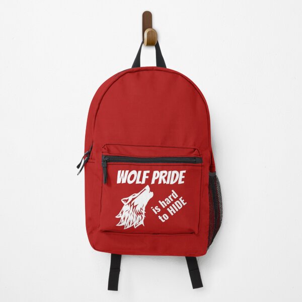 Item preview, Wolf Pride is Hard to Hide - Red designed and sold by TMIstories.