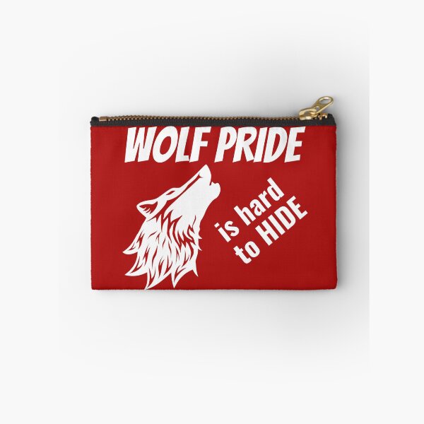 Item preview, Wolf Pride is Hard to Hide - Red designed and sold by TMIstories.