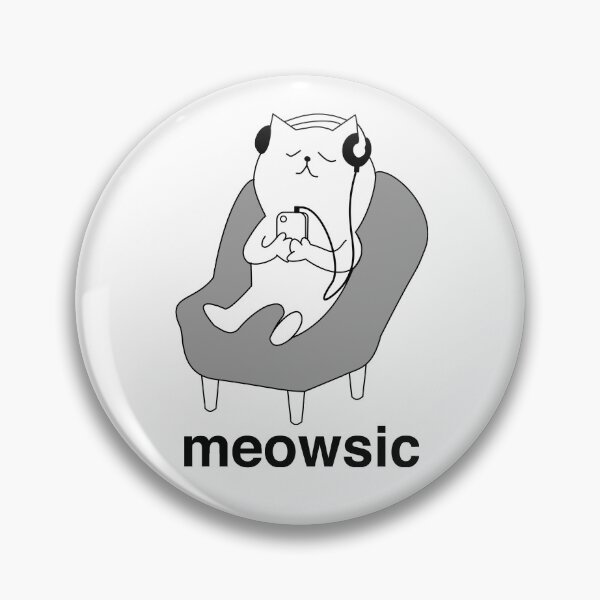 Item preview, MEOWSIC CHILLOUT CAT designed and sold by AABUZ.