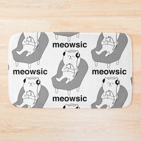 Item preview, MEOWSIC CHILLOUT CAT designed and sold by AABUZ.