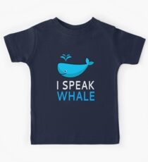 I Speak Whale Kids Tee