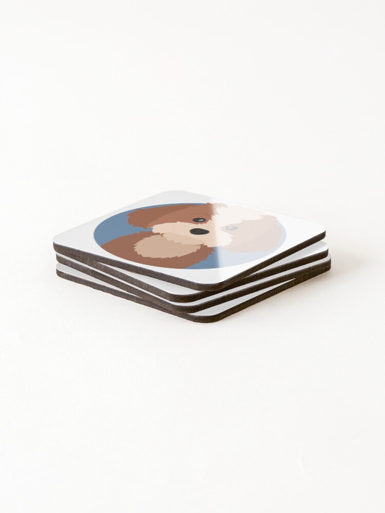 Thumbnail 4 of 5, Coasters (Set of 4), Cavapoo designed and sold by StupidRedhead.