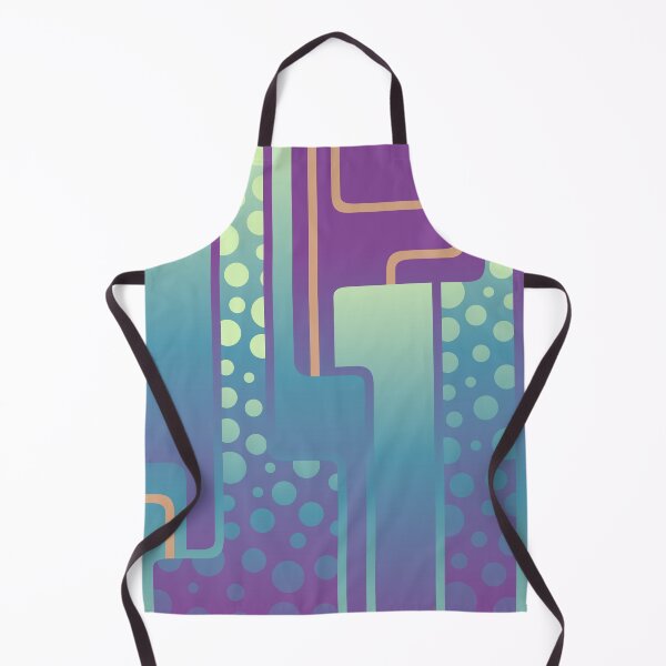 Item preview, Retro-Futuristic Calm Abstract Water Design | Blue, Orange & Purple Colored designed and sold by Dator.