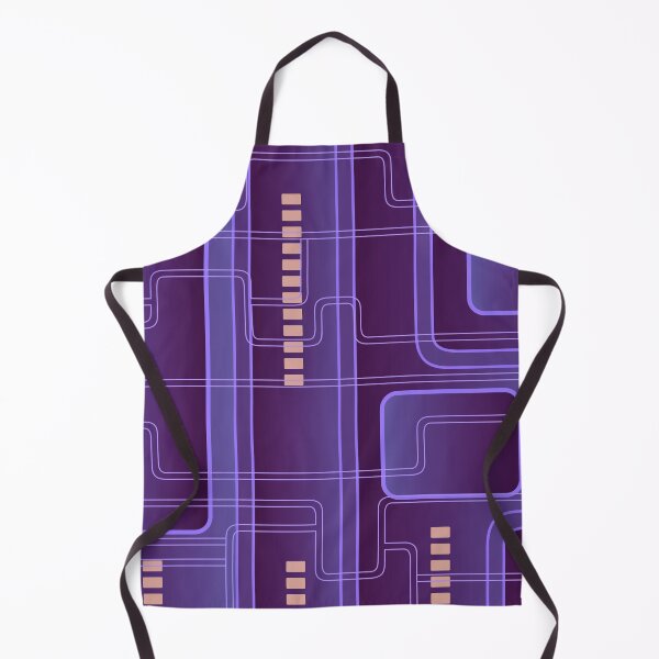 Item preview, Modest Abstract Dark Purple Spaceship Pipe System Design designed and sold by Dator.