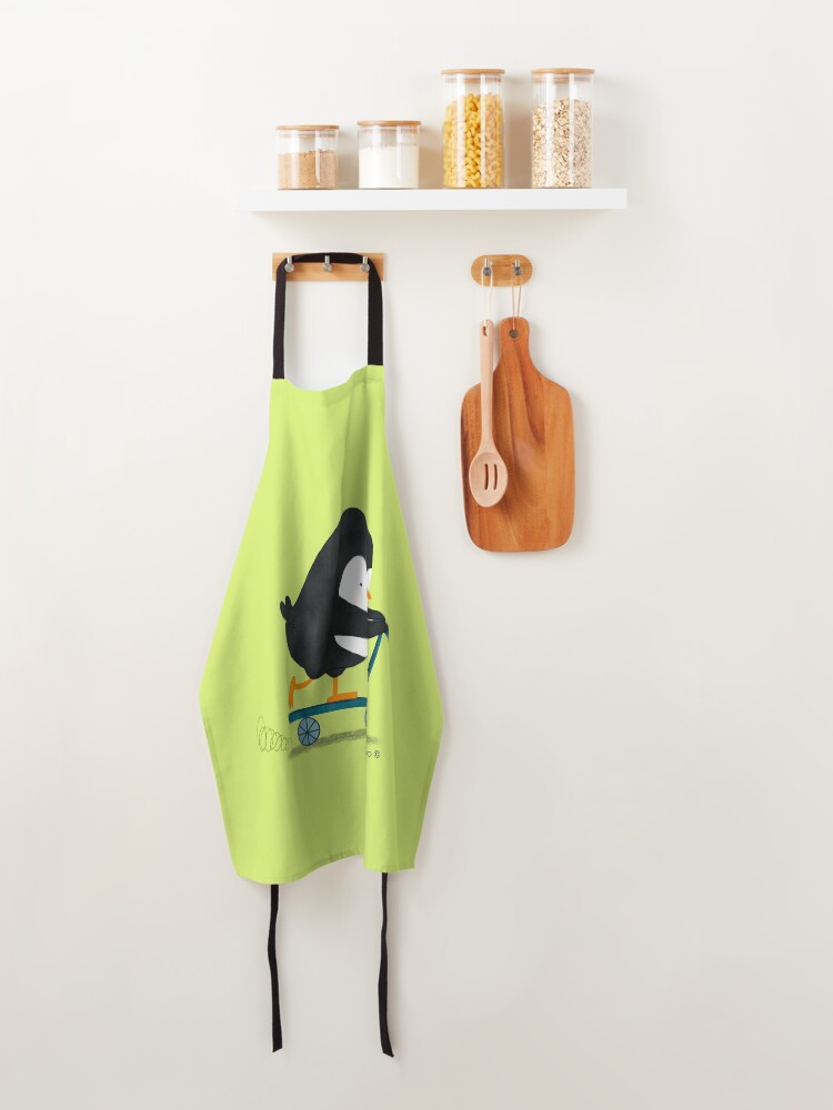 Alternate view of Penguin on Scooter Apron