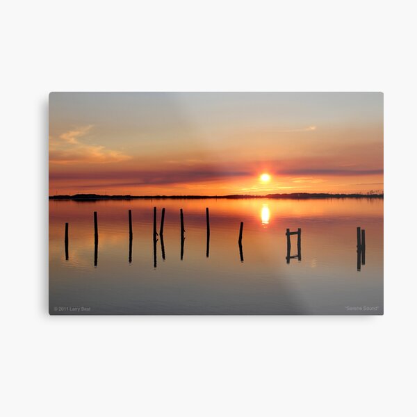 Serene Sound Metal Print