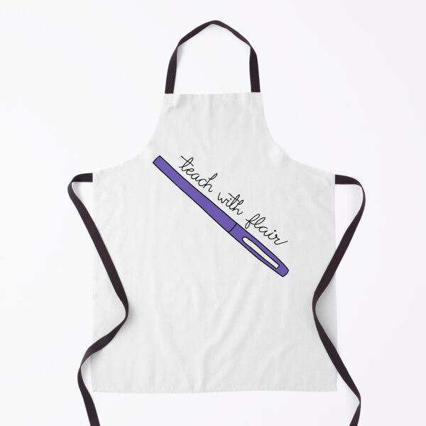 Item preview, Teach with Flair Quote with Purple Flair Pen designed and sold by WildeandCo.