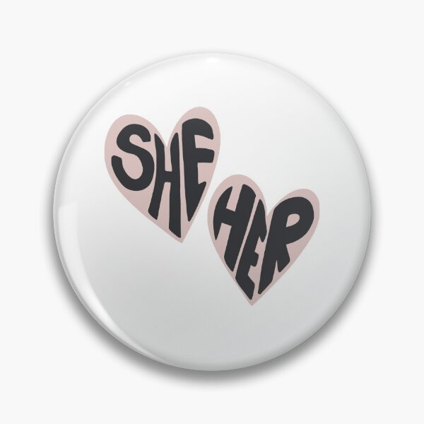 Item preview, She/Her Hearts designed and sold by Mackenzie Todd.