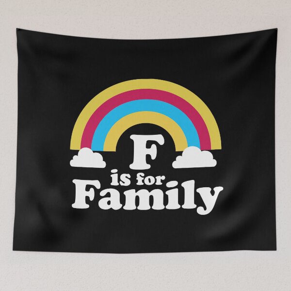 Item preview, F is for Family designed and sold by silverhexagon.
