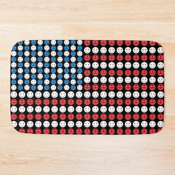 Item preview, American Flag Smileys designed and sold by DesignsAndStuff.