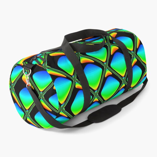 Item preview, Colorful Metallic Green and Blue Fish Scale Pattern designed and sold by Dator.