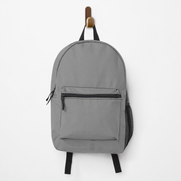 Grey | Solid Color | Backpack