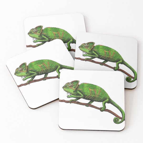 Item preview, Cafe Chameleon designed and sold by SciDotArt.