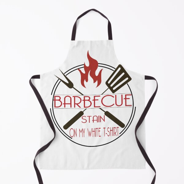 Artikelvorschau, Grillfleck auf meinem weißen T-Shirt - Grillgeschenk entworfen und verkauft von Salahboulehoual.