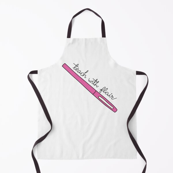 Artikelvorschau, Teach with Flair Zitat mit Pink Flair Stift entworfen und verkauft von WildeandCo.