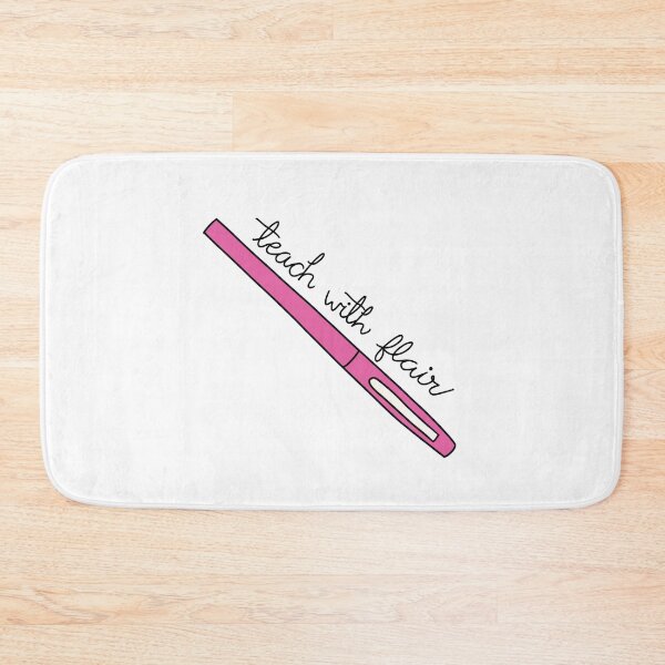 Item preview, Teach with Flair Quote with Pink Flair Pen designed and sold by WildeandCo.