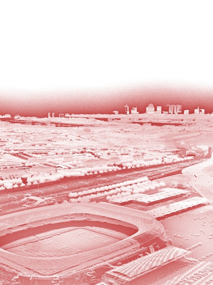 De Kuip Rotterdam Purple Point Cloud by jvdkwast