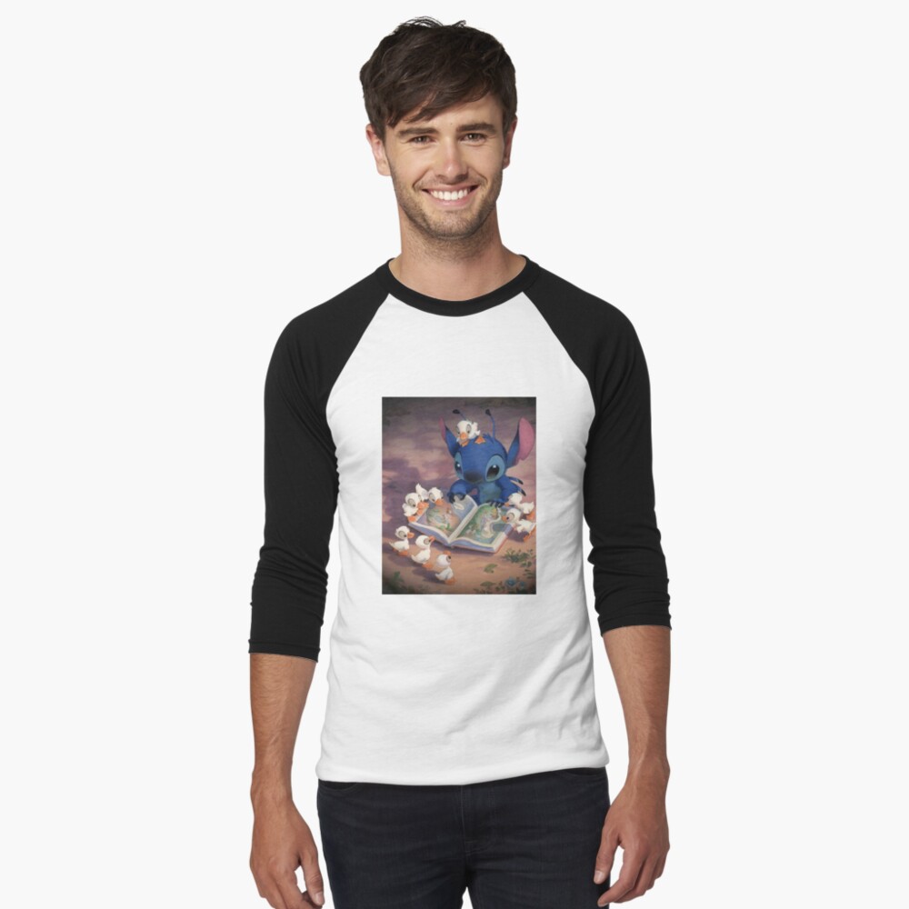 Vista previa del artículo con la obra «Camiseta ¾ estilo béisbol», diseñado y vendido por ashleyherkie.