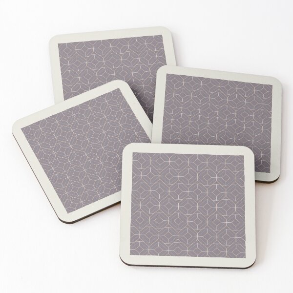 Artikelvorschau, Minimalistische geometrische Diamantformen in Aubergine entworfen und verkauft von simplydesignart.