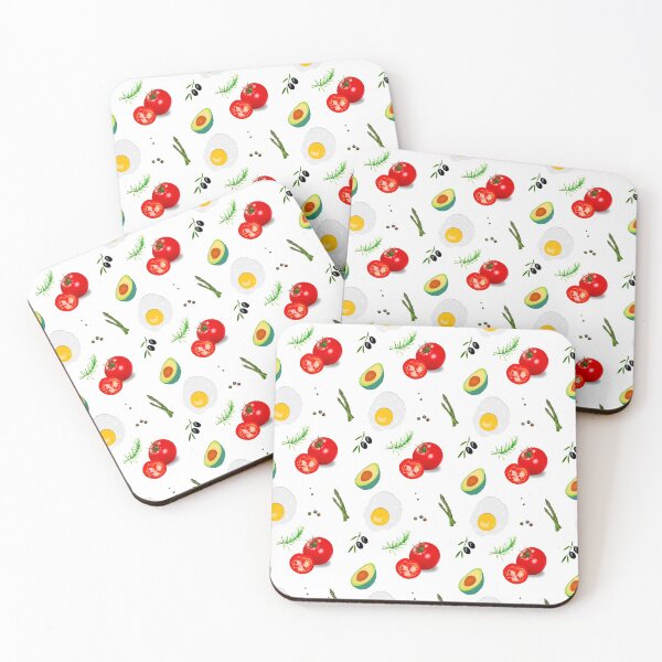 Item preview, Vegetables pattern designed and sold by MariaMarinova.