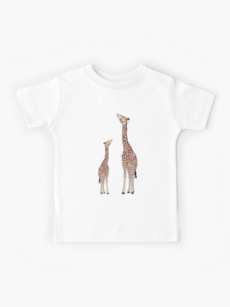 Mama Giraffe T Shirt For Women & Kids Mama Giraffe T Shirt For Women & Kids