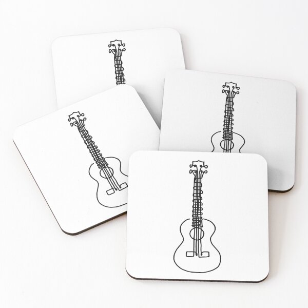 Item preview, Continuous Line Ukulele designed and sold by littledinosaurs.