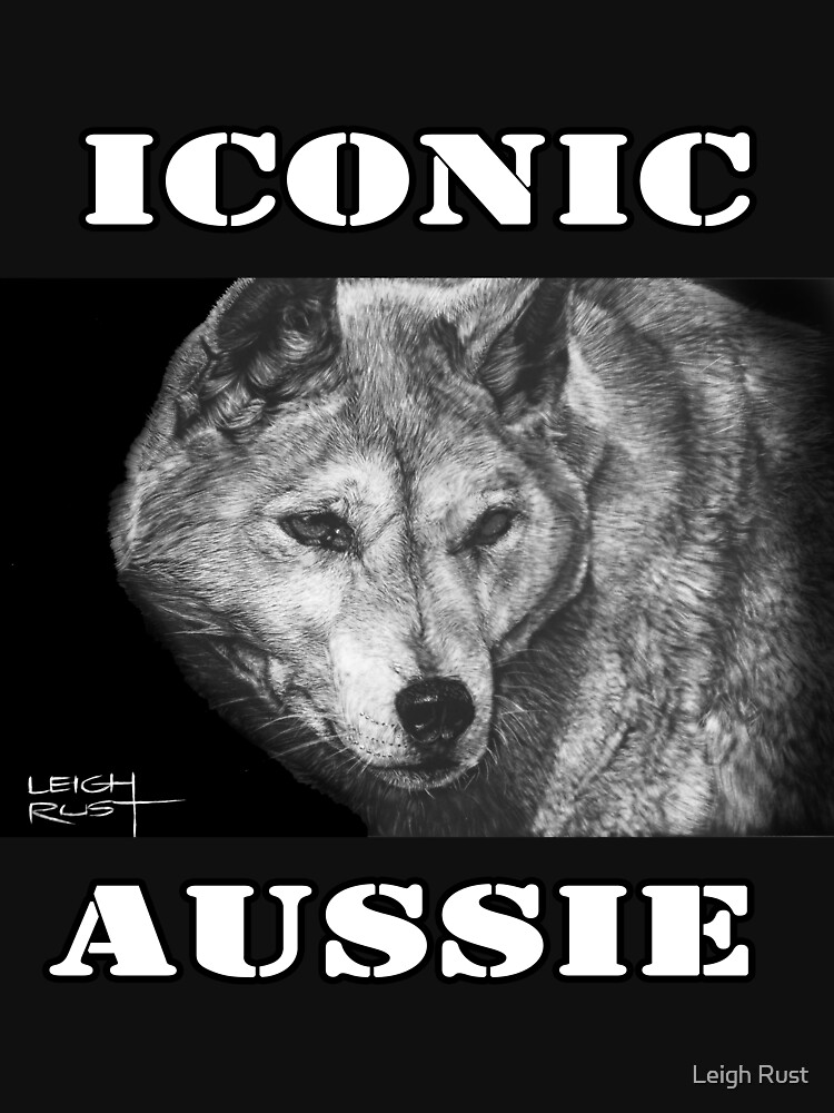 "ICONIC AUSSIE Dingo" Tshirt for Sale by wildatart Redbubble
