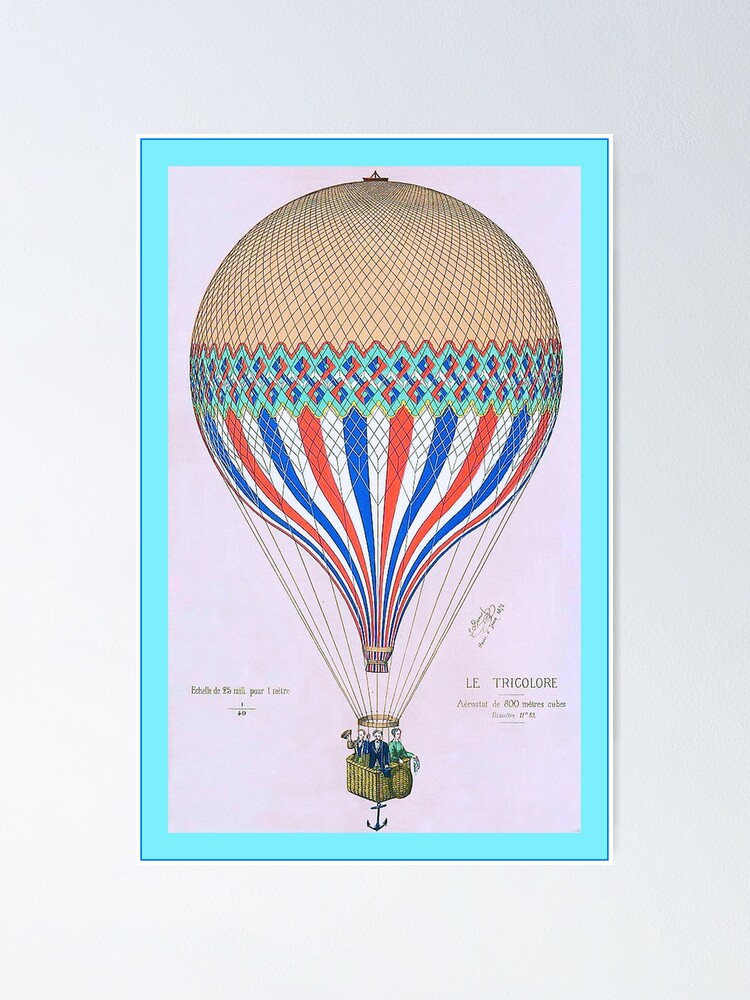 hot air balloon in french