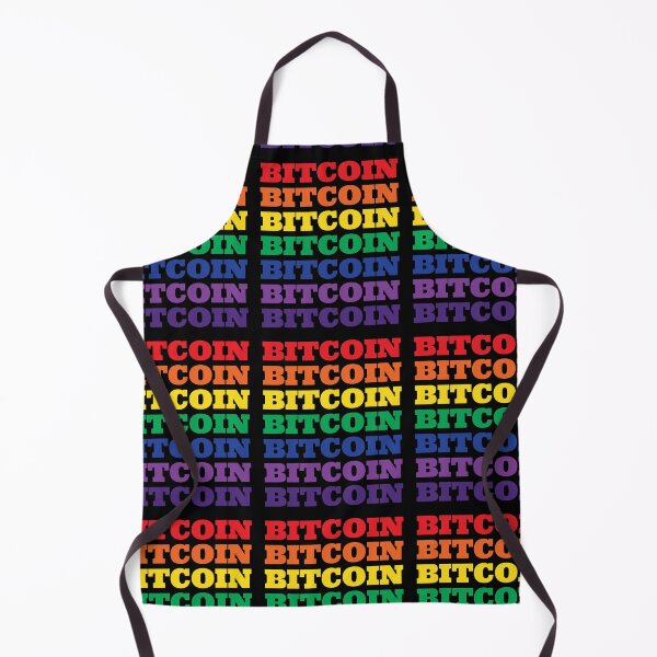 Item preview, Bitcoin Coin Multi Color Rainbow designed and sold by MadMando.