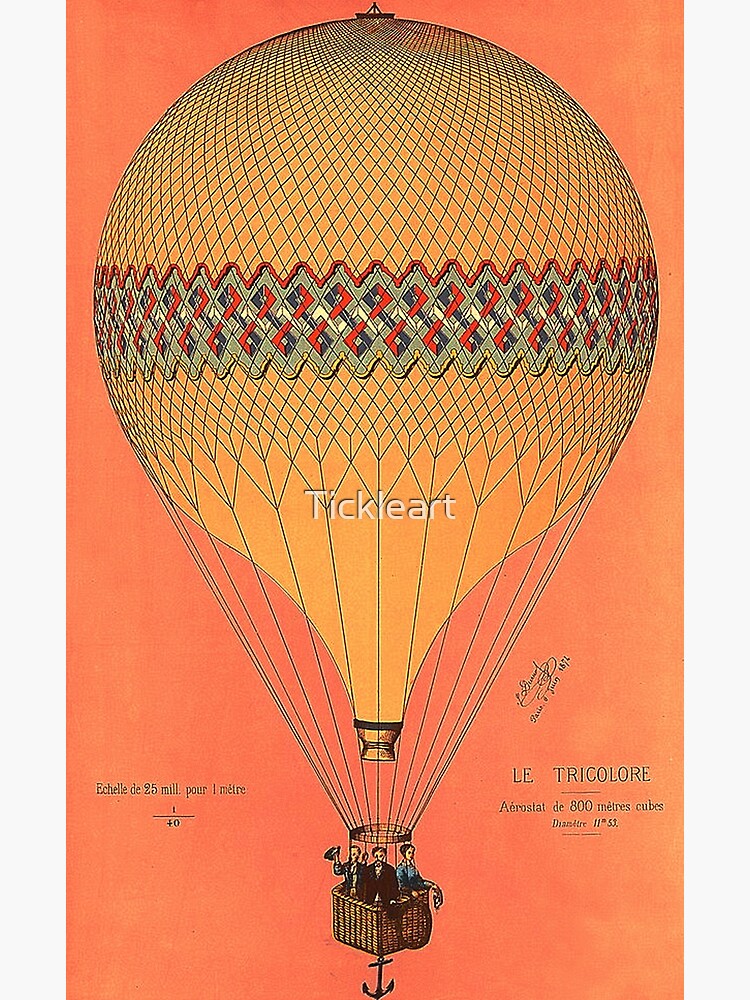 hot air balloon in french