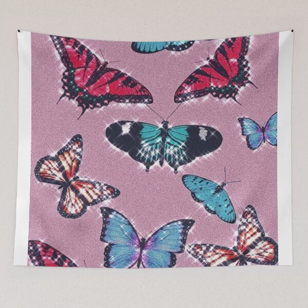Item preview, glittery butterfly design  designed and sold by -avajacqueline-.