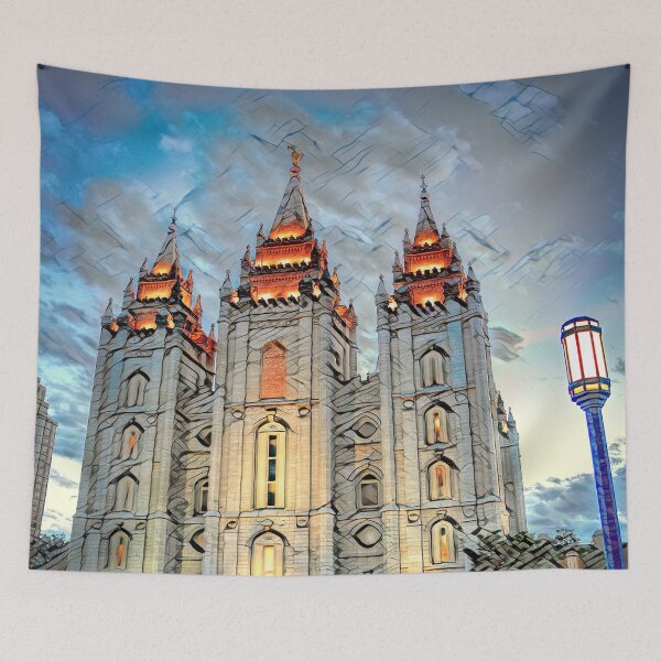 Item preview, Salt Lake City Temple designed and sold by Marlene Watson-Hall.