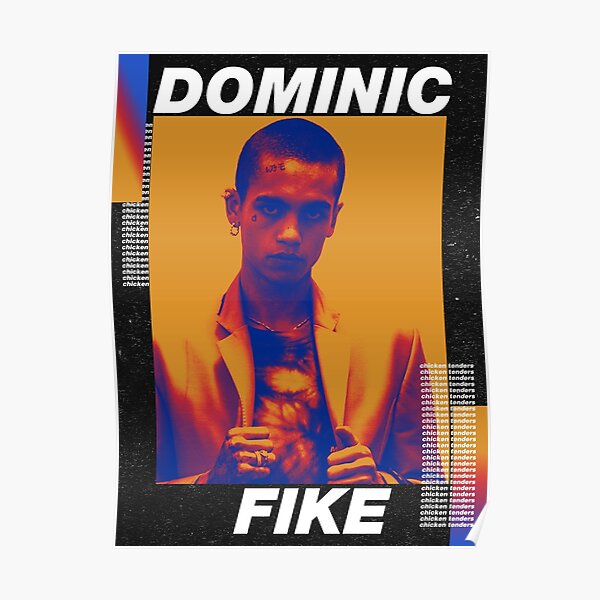 Dominic Fike's Iridescence Poster