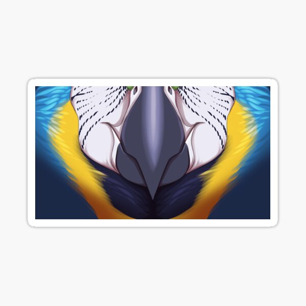 Item preview, Blue and Gold Macaw Beak designed and sold by TheRoyalGryphon.