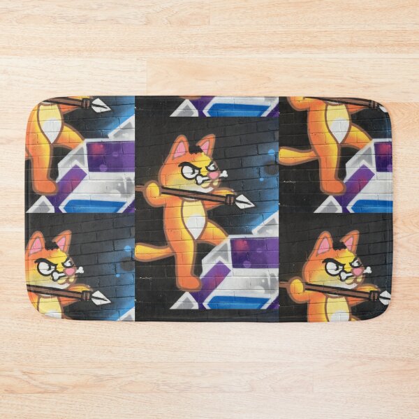 Item preview, Crazee Cats Graffiti: Spear Cat designed and sold by Red Wolf.